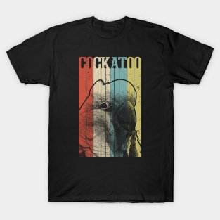 80s Retro Vintage Cockatoo Parrot T-Shirt